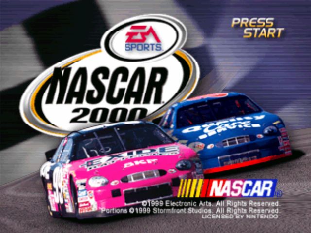 NASCAR 2000 screenshot 3 for Nintendo 64